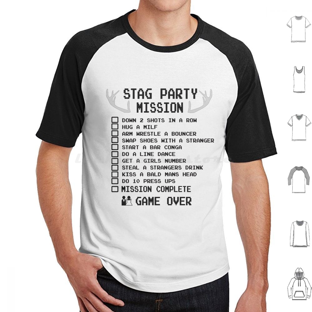 Men'S Grooming Checklist - Camiseta Engraçada de Algodão para Despedida