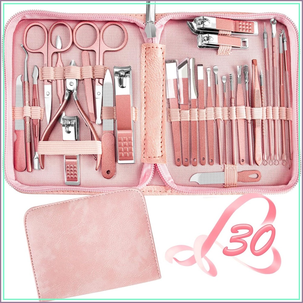 Men'S Grooming Products Kit - Conjunto Profissional de Manicure 30 em