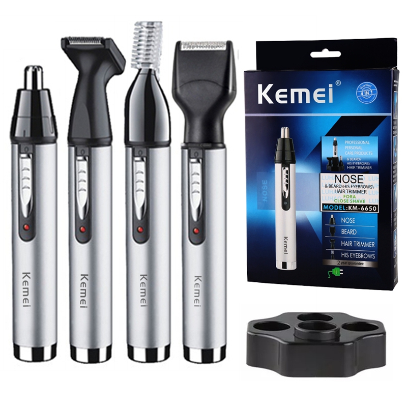 Men'S Grooming Hair And Body Wash - Kemei recarregável tudo em um aparador