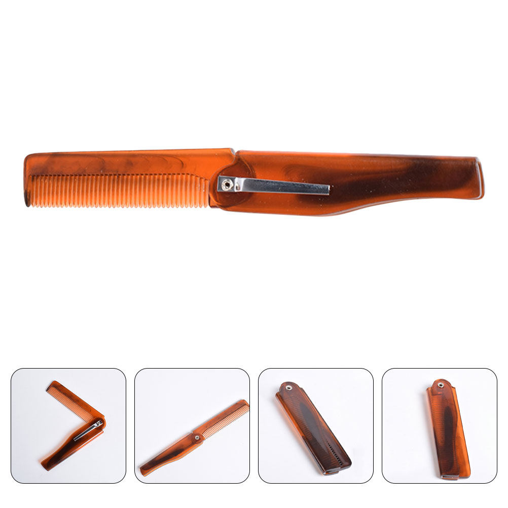 Grooming Men'S Hair - Pente Dobrável para Homens, Pente de