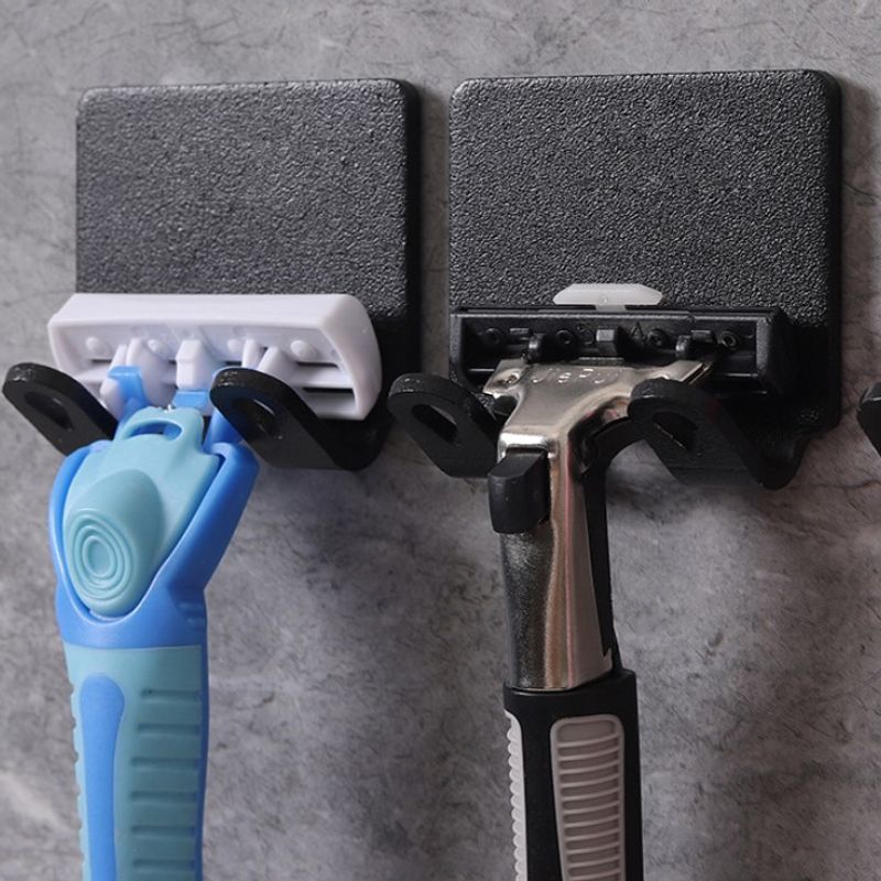 Men'S Grooming Razor - 2 Peças Suporte de Parede Sem