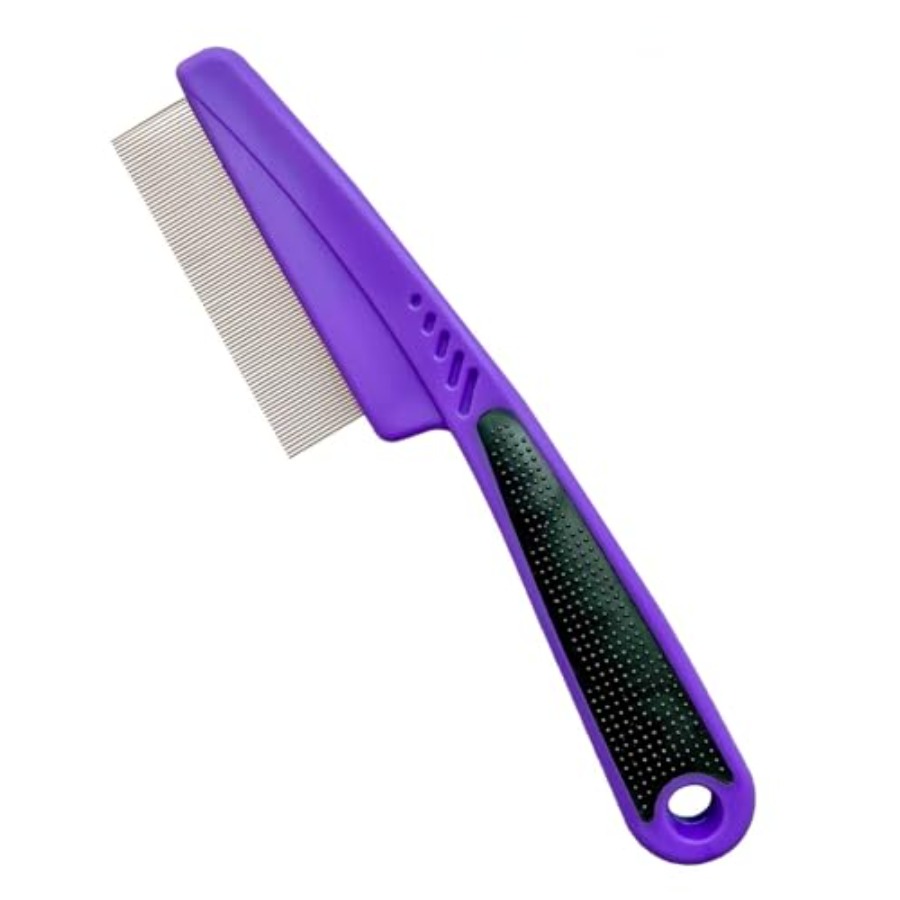 Comb Fine Tooth - Pente para Pulgas com Cabo de