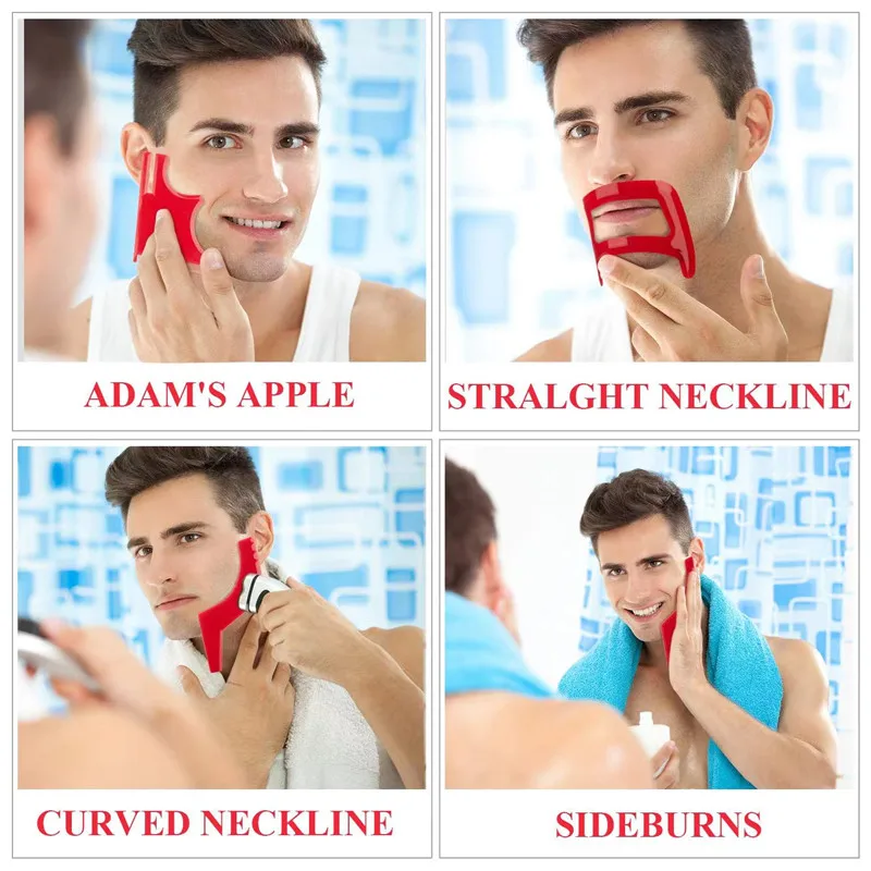 2/4 pçs pentes de barba dos ho - Grooming Men'S Hair avaliação e preço