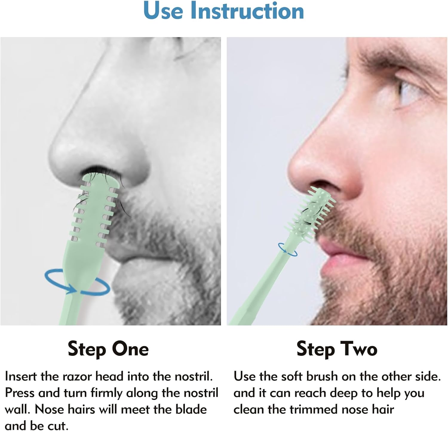 5/20/50 Peças Cortador Nasal 2 - Grooming Men'S Hair avaliação e preço