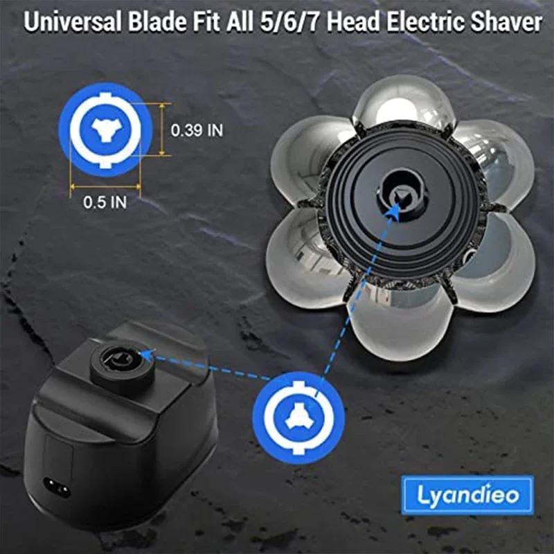 Cabeças de barbear de substitu - Men'S Grooming Razor avaliação e preço