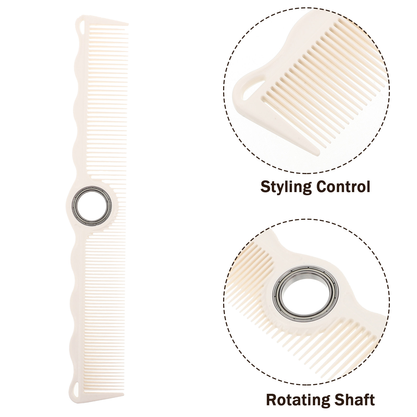 Pente Rotativo para Barbeiros: - Comb Fine Tooth avaliação e preço