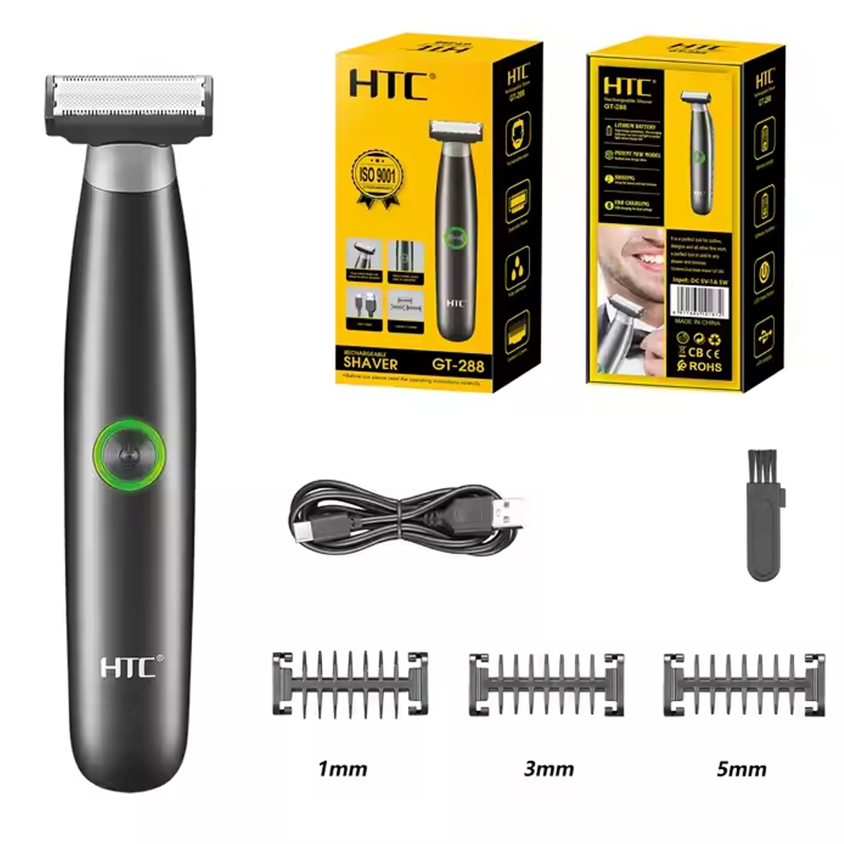 Htc masculino elétrico virilha - Men'S Grooming Hair And Body Wash avaliação e preço