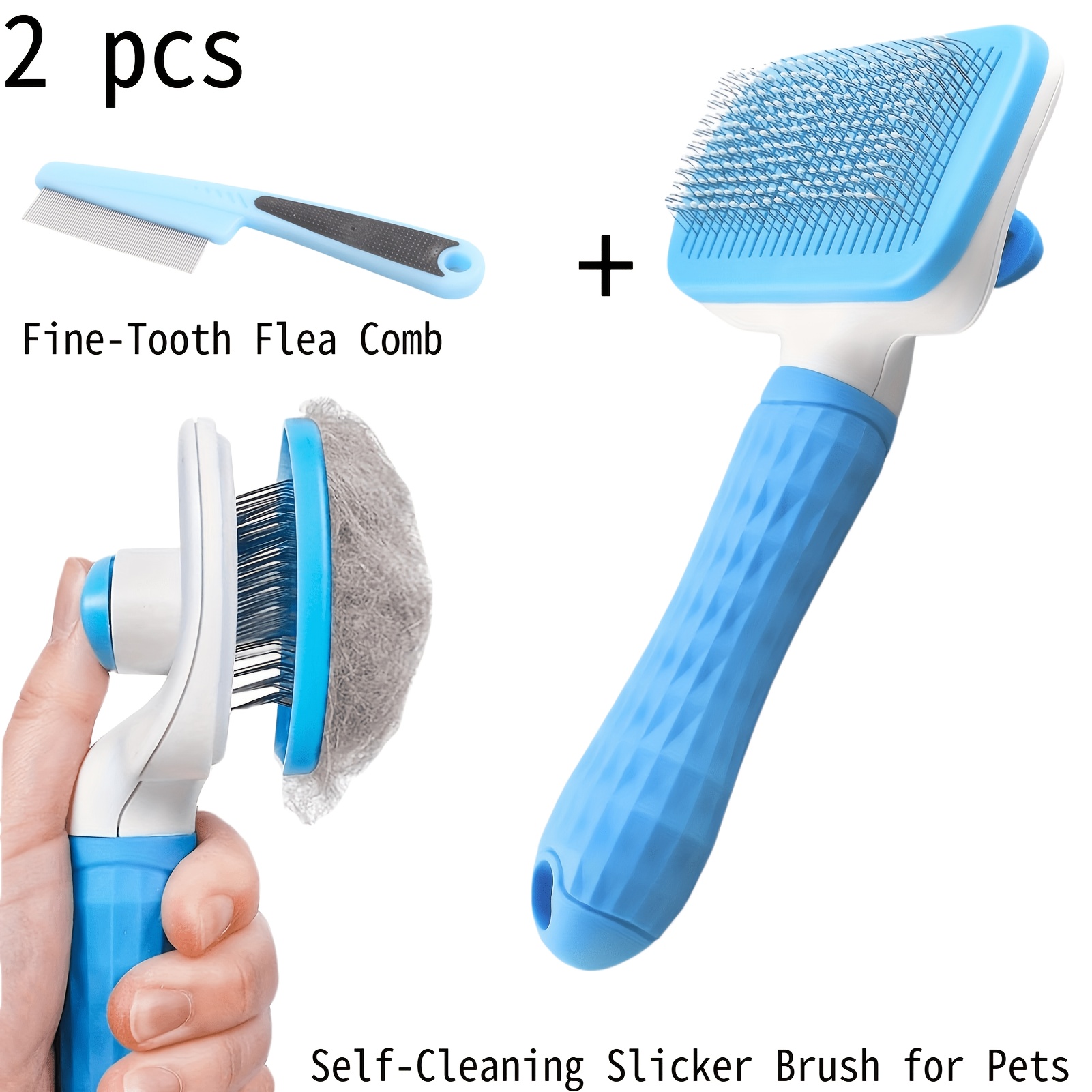 Conjunto de 2 Peças para Higie - Comb Fine Tooth avaliação e preço