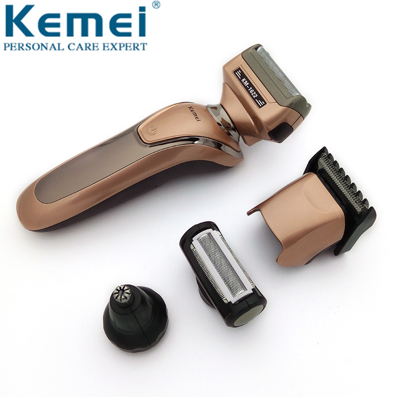 Kemei 4 em 1 multifuncional sh - Men'S Grooming Hair And Body Wash avaliação e preço
