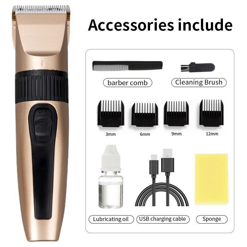 Kit Profissional de Cortadores - Grooming Men'S Hair avaliação e preço
