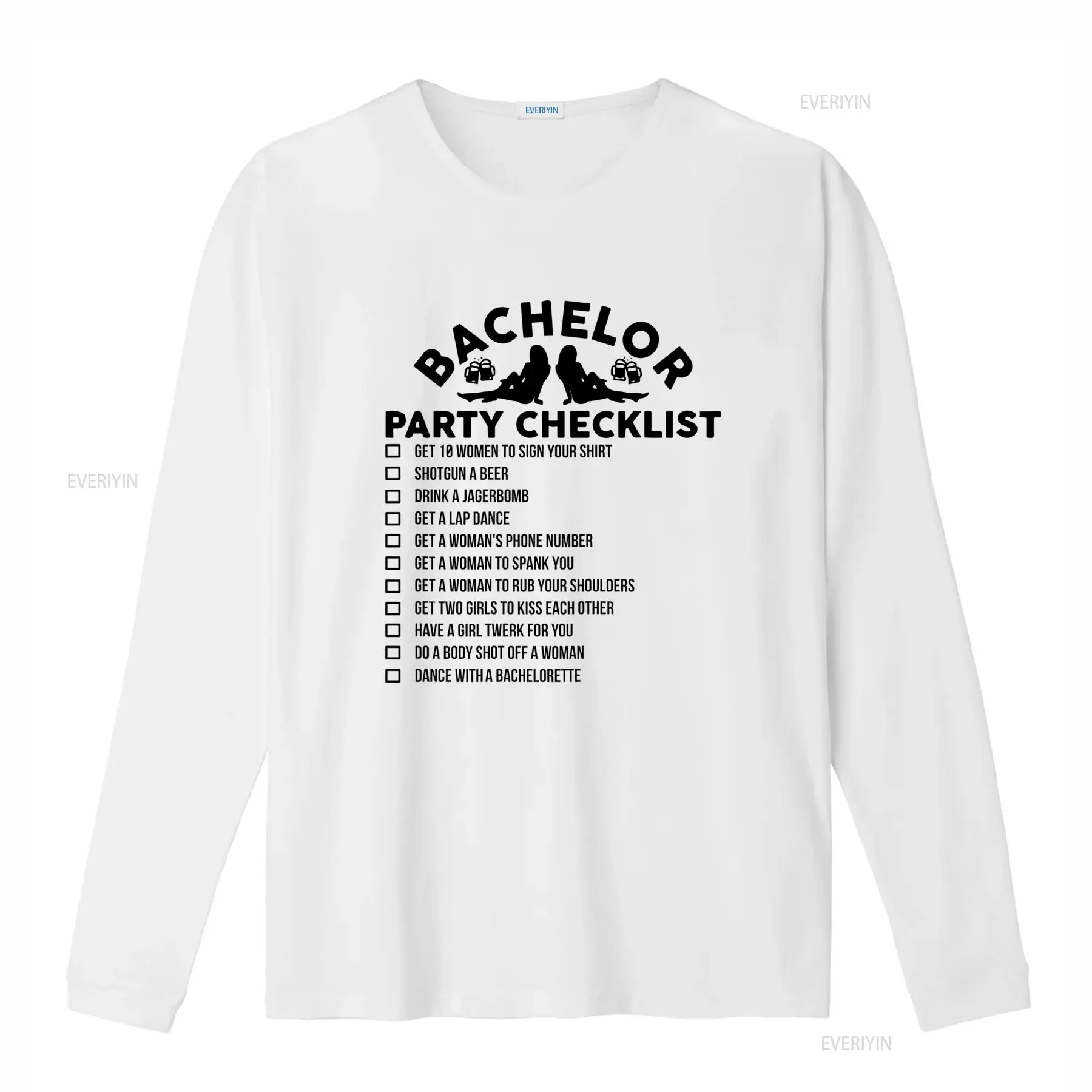 Camiseta engraçada com lista d - Men'S Grooming Checklist avaliação e preço