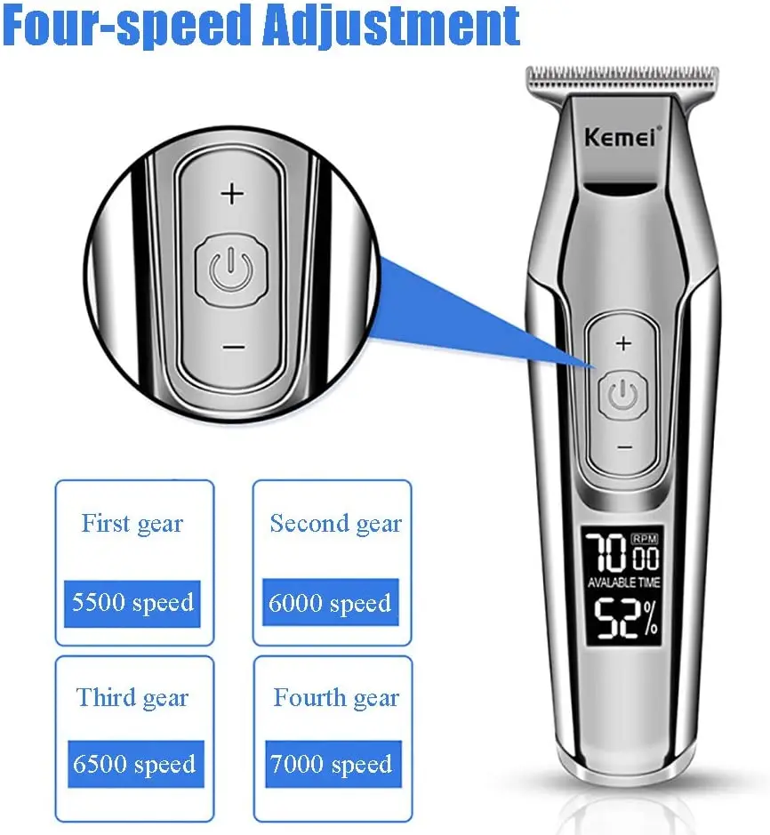 Kemei máquina de cortar cabelo - Men'S Grooming Razor avaliação e preço
