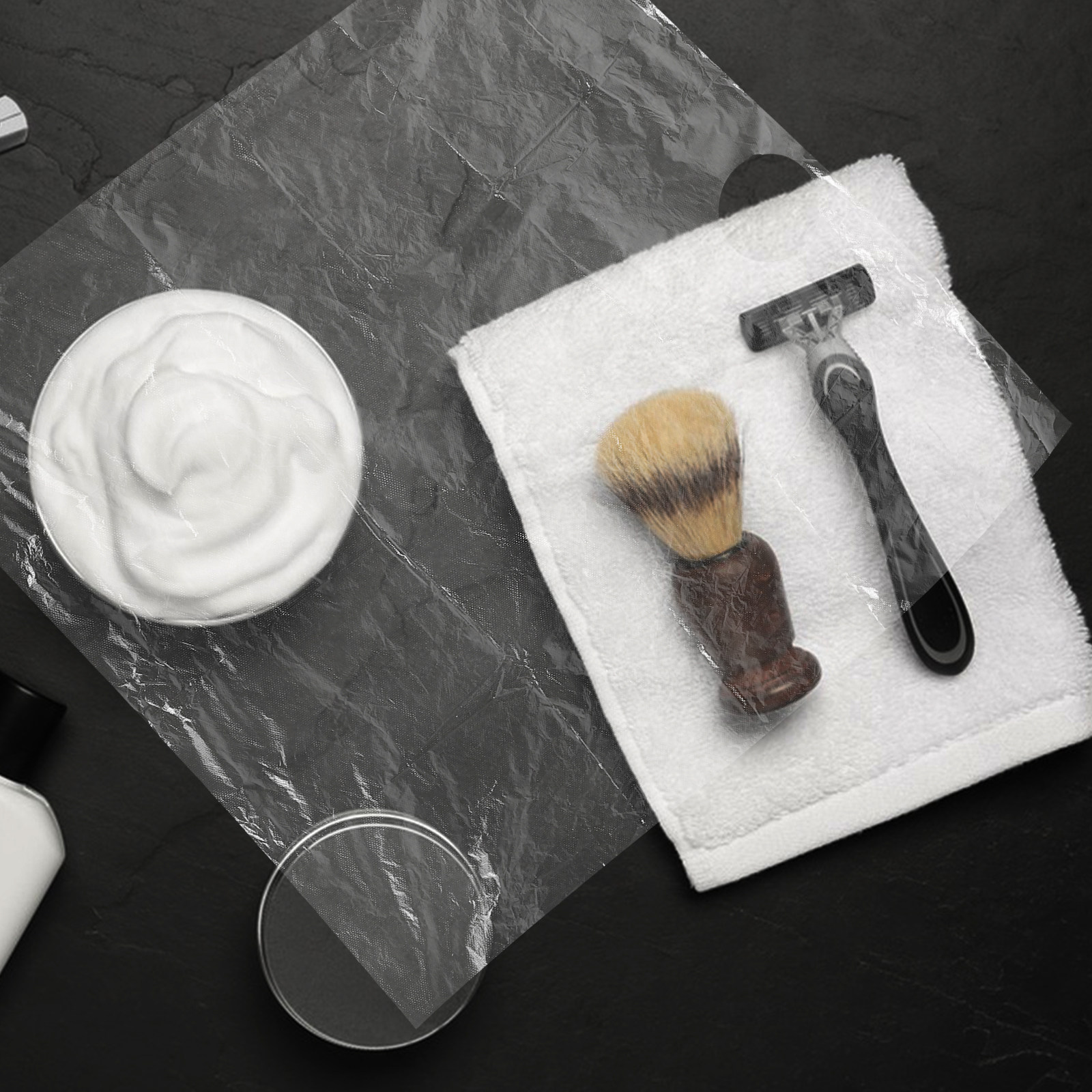 Bacia de Armazenamento Descart - Grooming Men'S Hair avaliação e preço