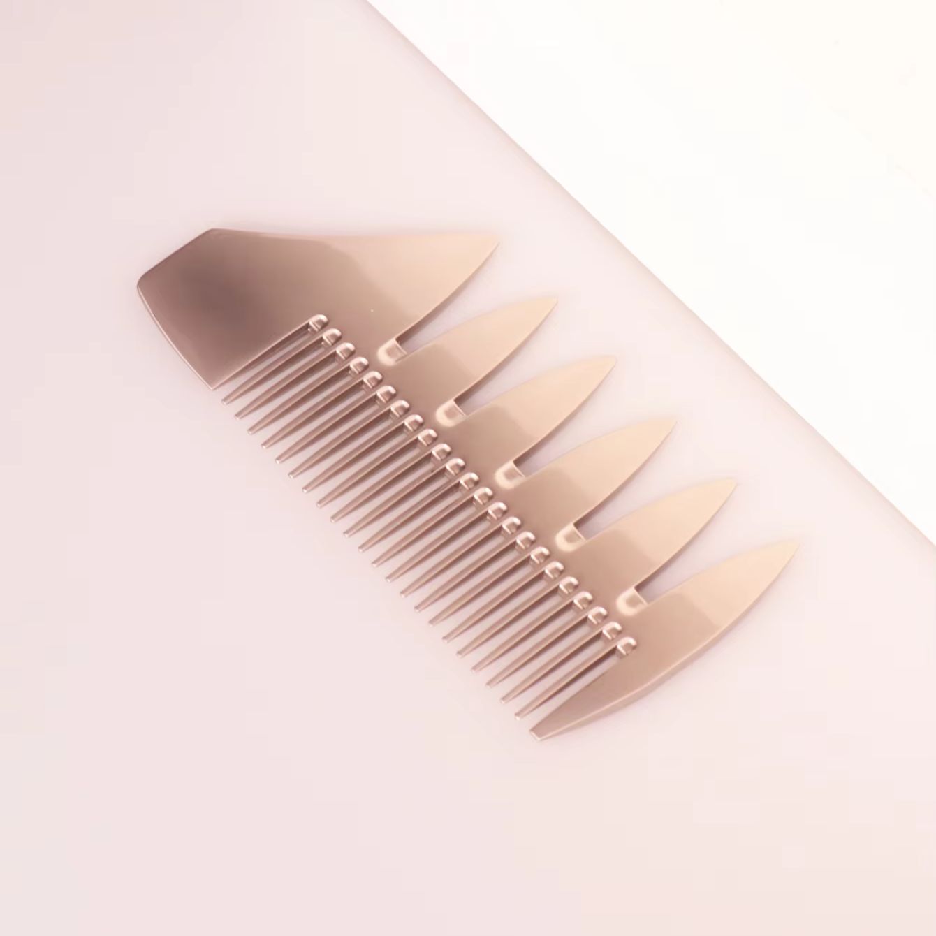 1 pente de metal de aço inoxid - Comb Fine Tooth avaliação e preço