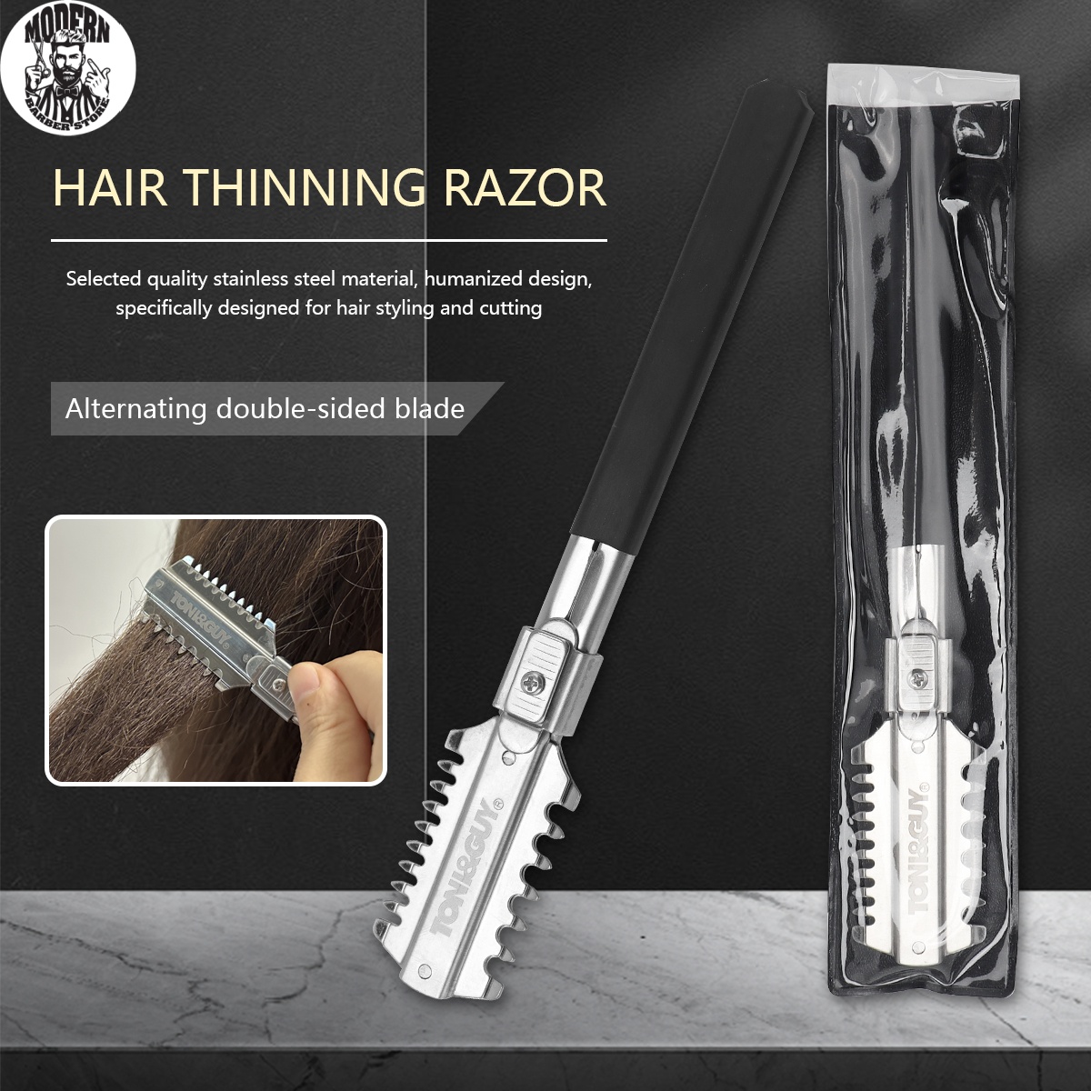 Navalha de Barbear de Dupla Lâ - Grooming Men'S Hair avaliação e preço