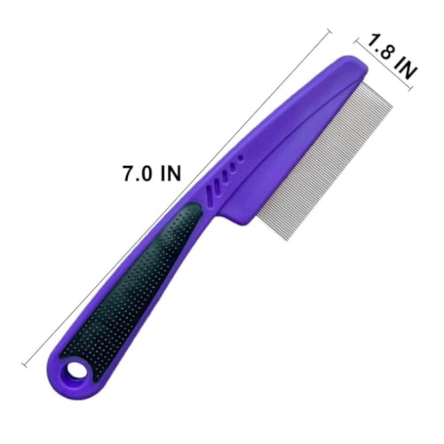 Pente para Pulgas com Cabo de  - Comb Fine Tooth avaliação e preço