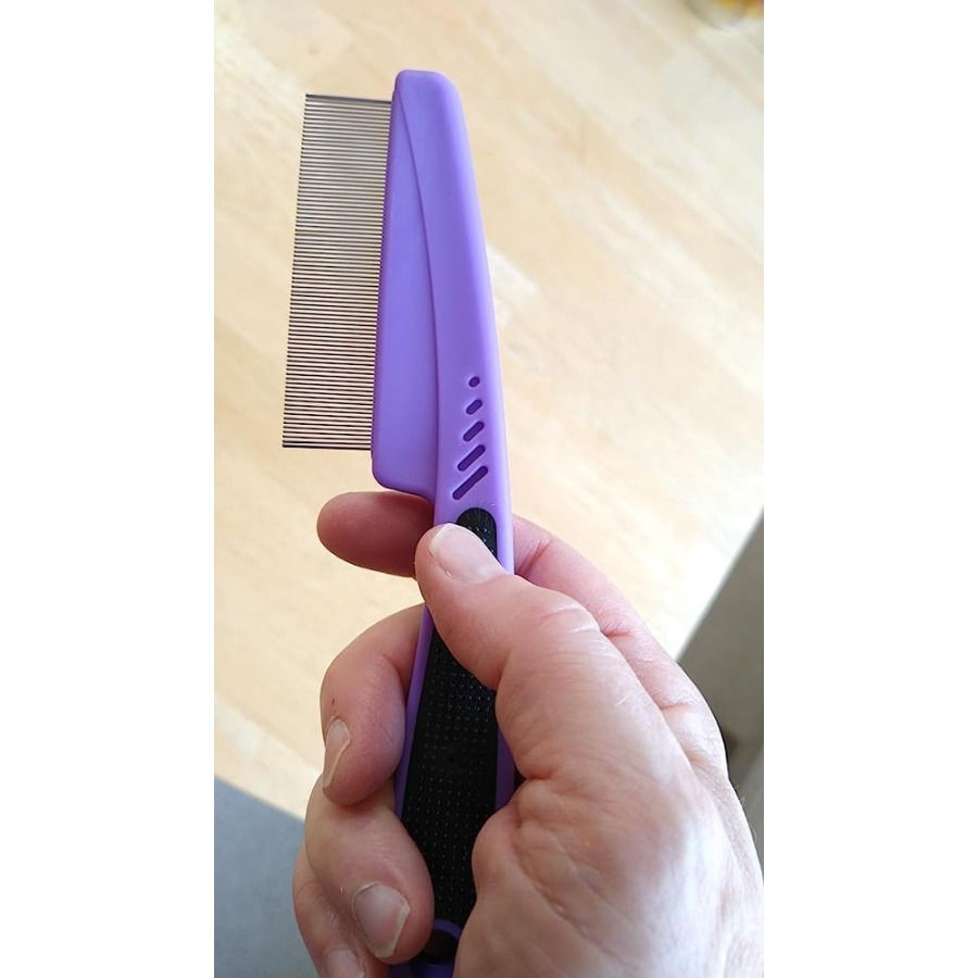 Pente para Pulgas com Cabo de  - Comb Fine Tooth avaliação e preço